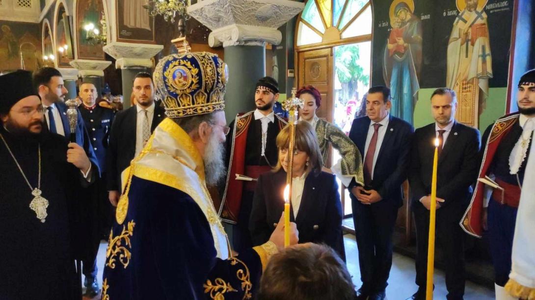 Στο Ρέθυμνο η Πρόεδρος της Δημοκρατίας 