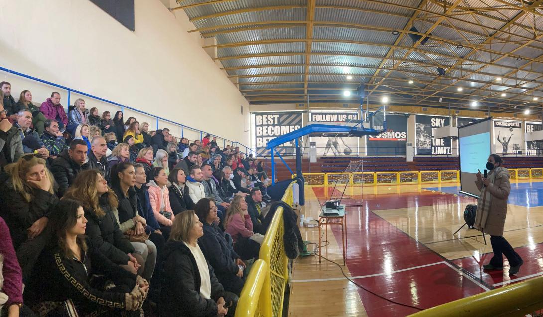 Το πρωτοποριακό πρόγραμμα «ΖΩΗ» παρουσιάστηκε σε εκπαιδευτικούς γυμναστές του Ηρακλείου