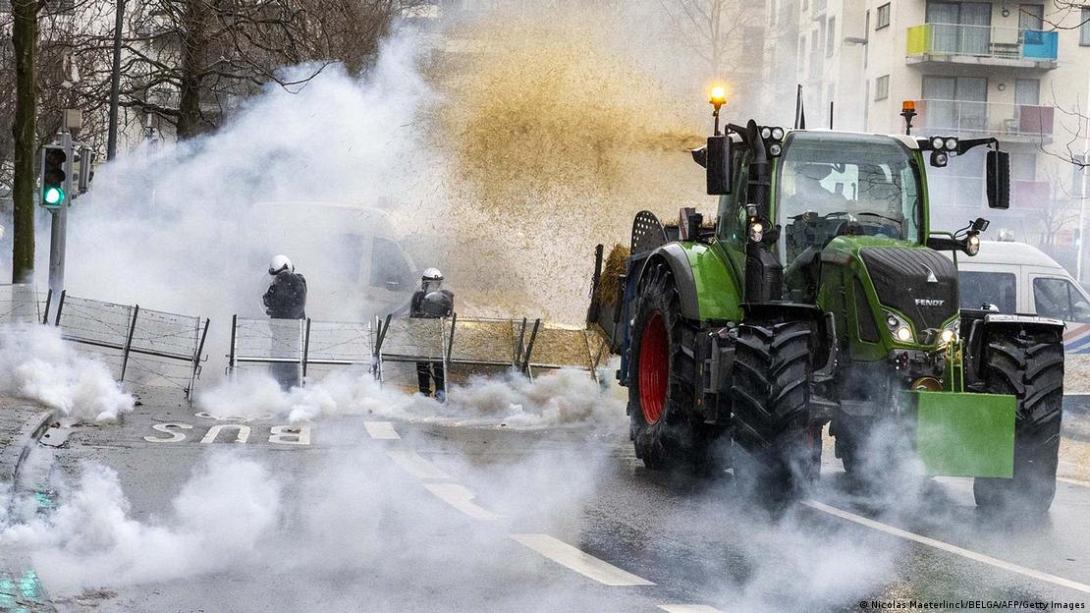 αγροτες βρυξελες