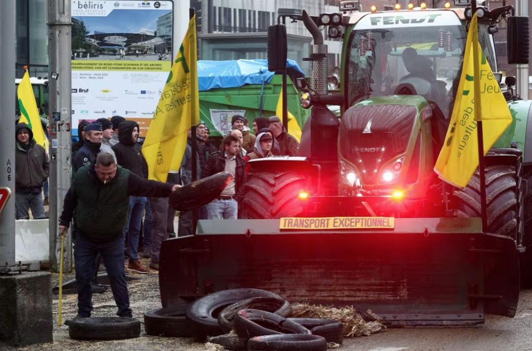 αγροτες βρυξελες