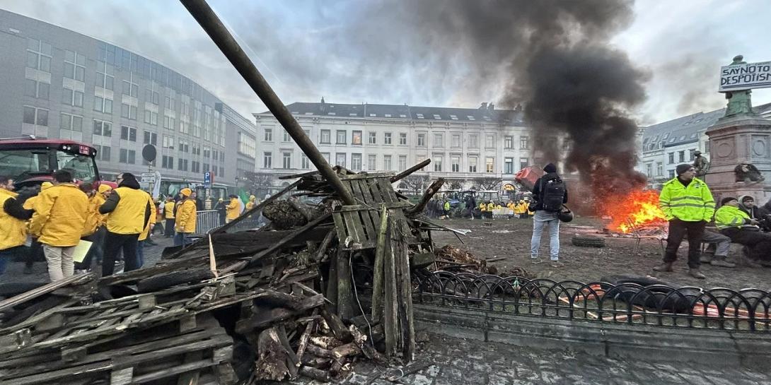 αγρότες βρυξέλλες