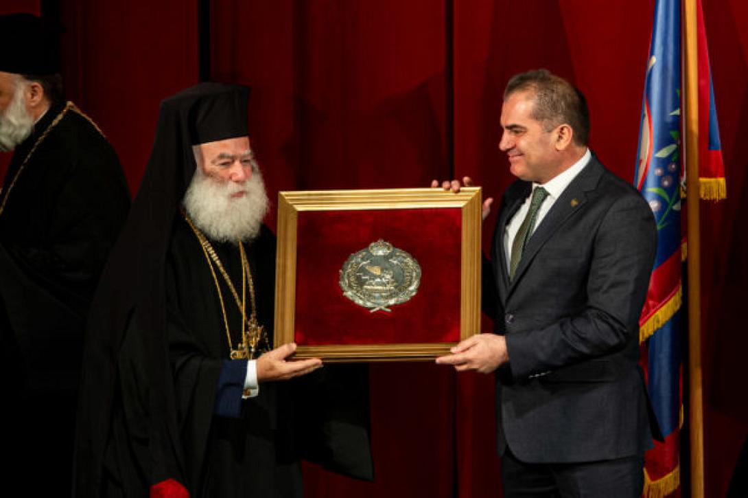 πατριάρχης αλεξανδρειας - δήμαρχος καλαμάτας
