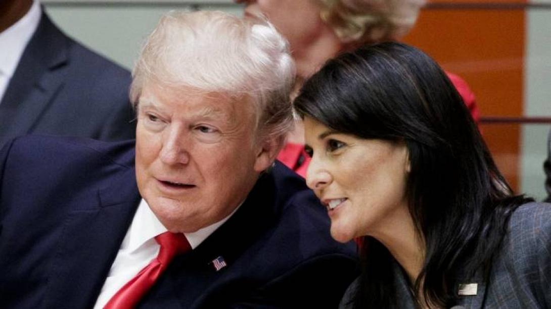 Νίκι Χέιλι -  Τραμπ 