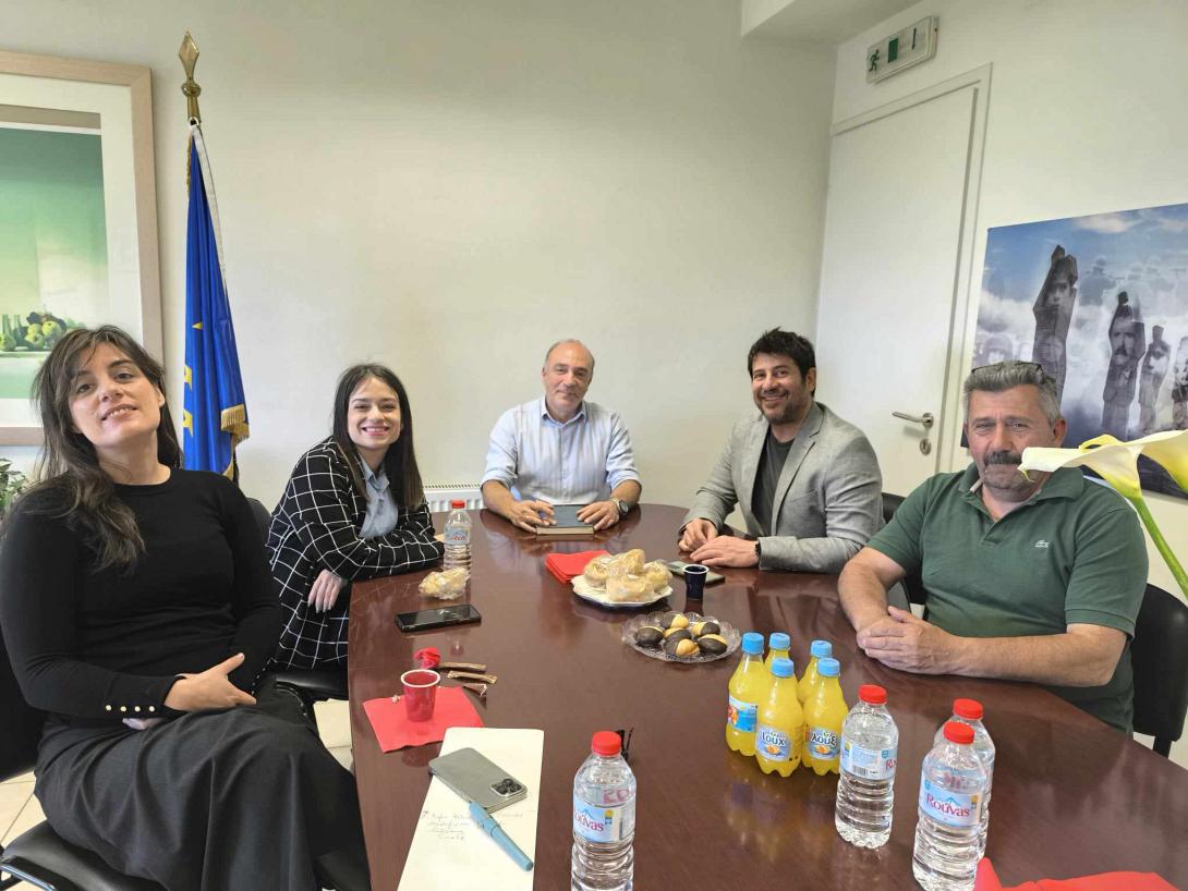 Δήμος Βιάννου: Επίσκεψη του Ευρωβουλευτή Αλέξη Γεωργούλη