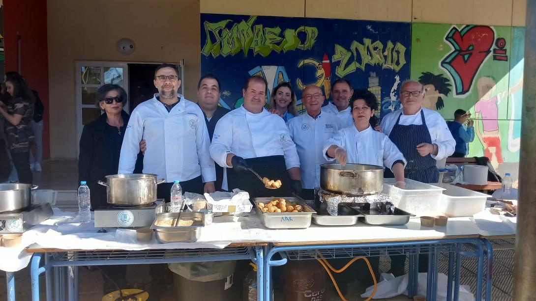 λέσχη αρχιμαγείρων 3ο γυμνάσιο