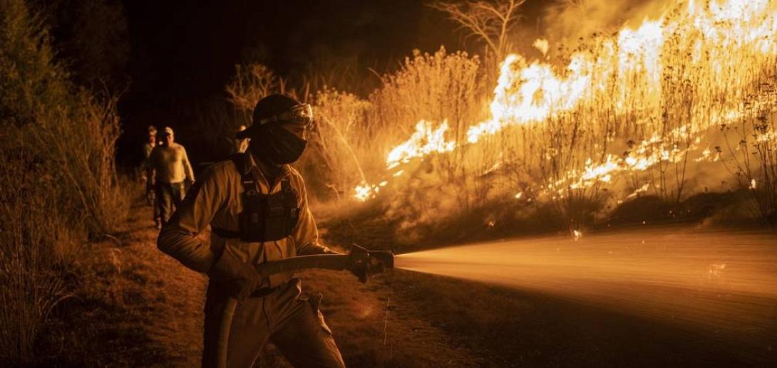 φωτιά στο Μεξικό 
