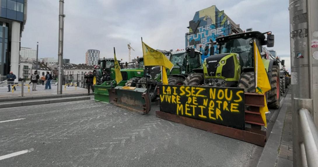 Βρυξέλλες αγρότες