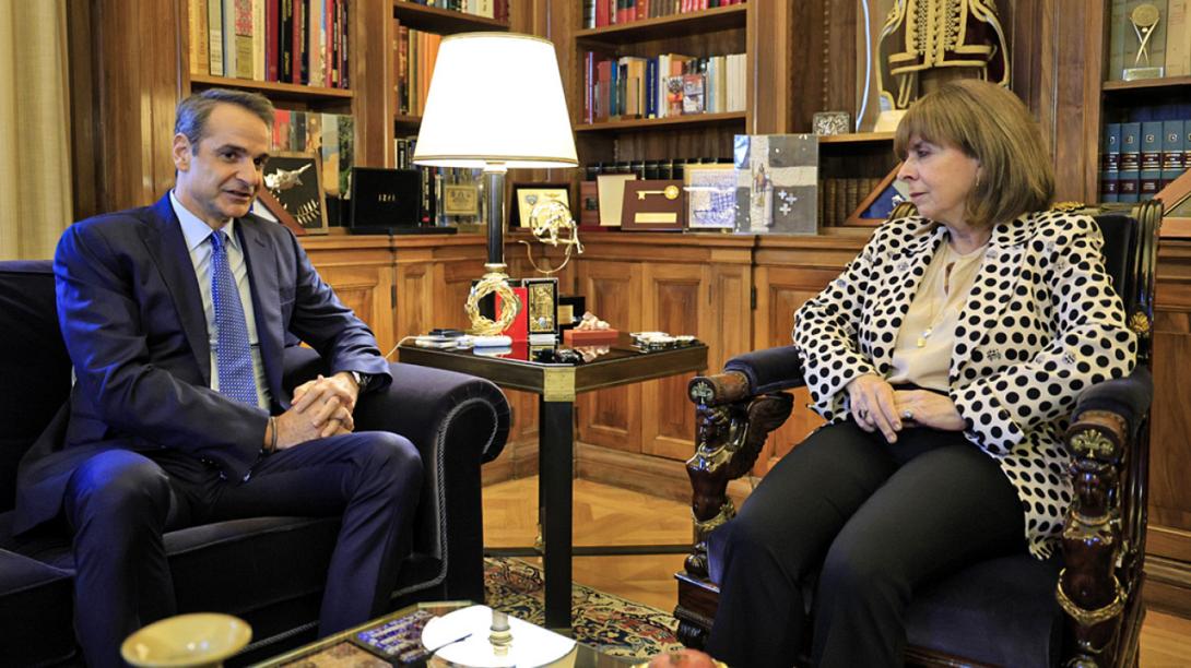 Μητσοτάκης Σακελλαροπούλου