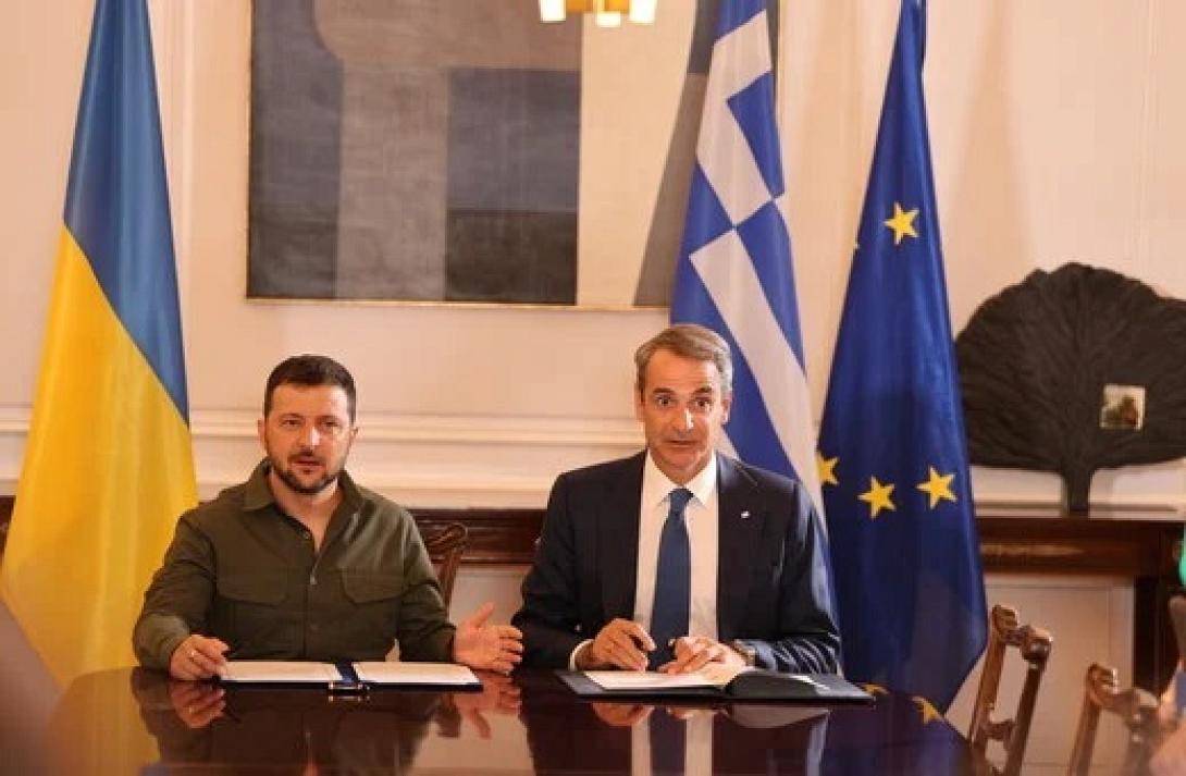 Ζελένσκι - Μητσοτάκης