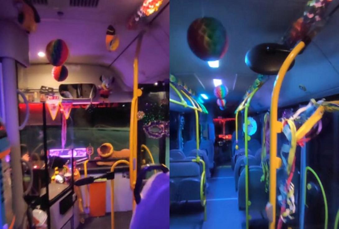 viral λεωφορείο Θεσσαλονίκη