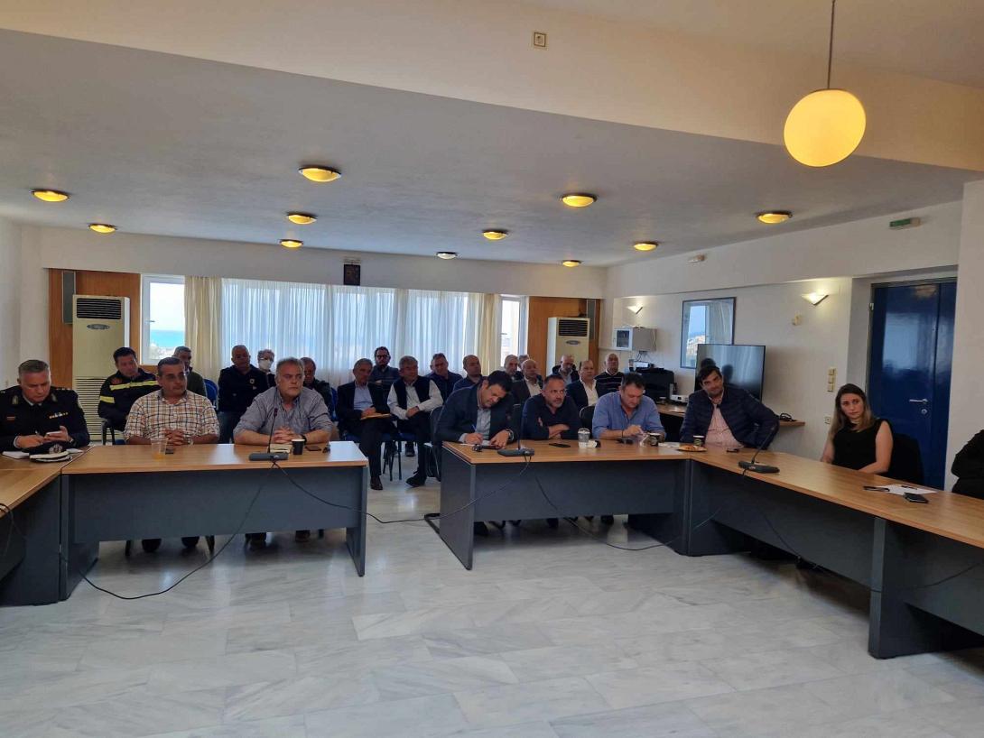 Συνάντηση εργασίας για τη νέα τουριστική περίοδο στον Δήμο Χερσονήσου