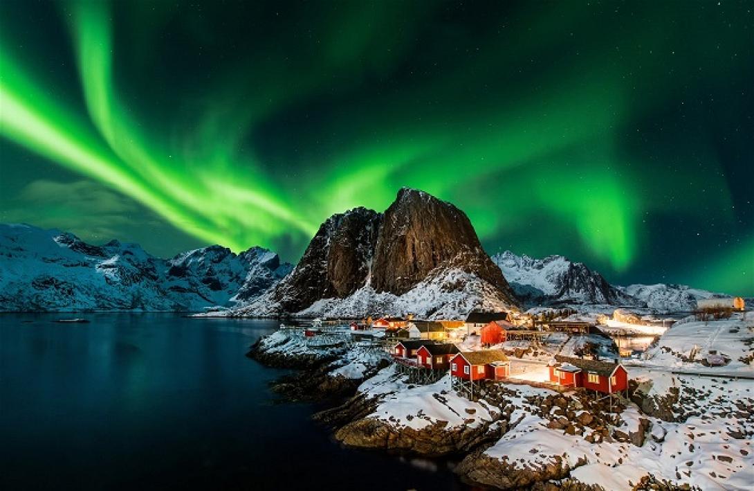 βορειο σελας Νορβηγία