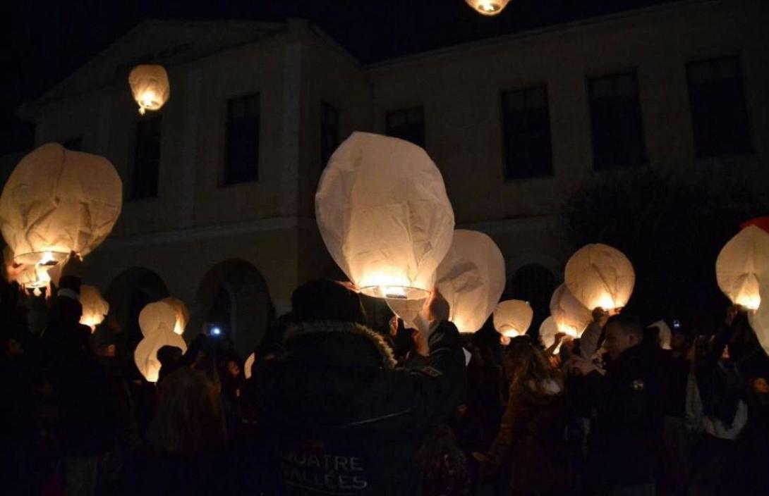 πεταγμα γλομπων κυπαρισσια