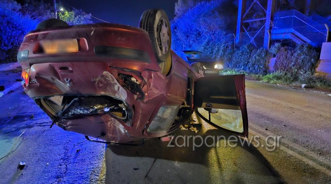 Τροχαίο στα Χανιά