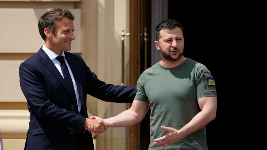μακρον ζελενσκι