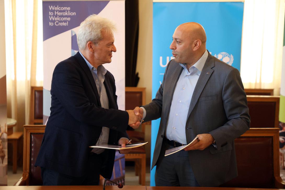 Δήμος Ηρακλείου και UNICEF ενώνουν δυνάμεις  για την προστασία των παιδιών