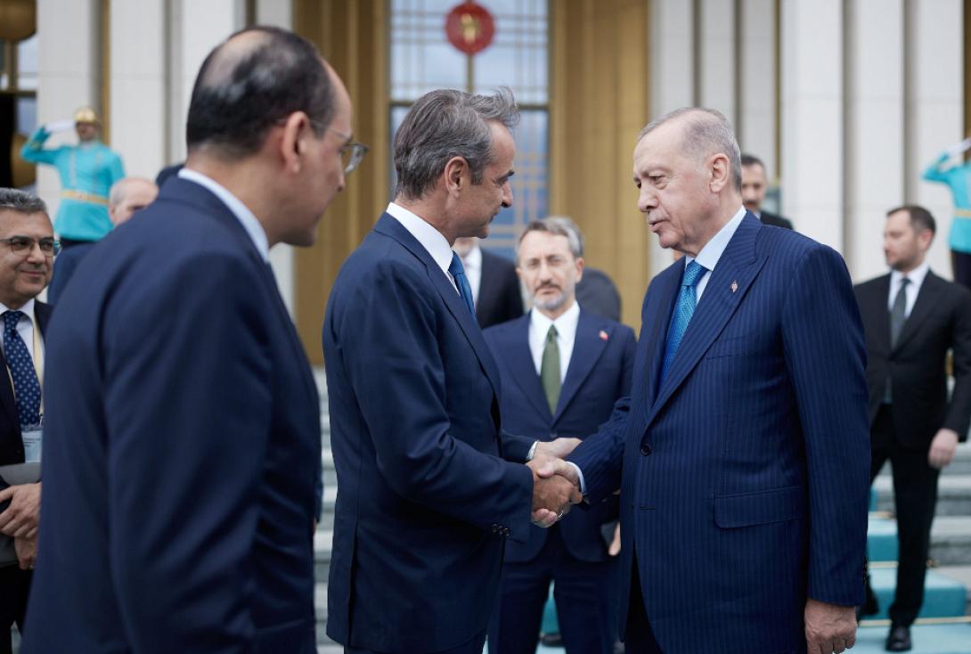 μητσοτάκης ερντογάν