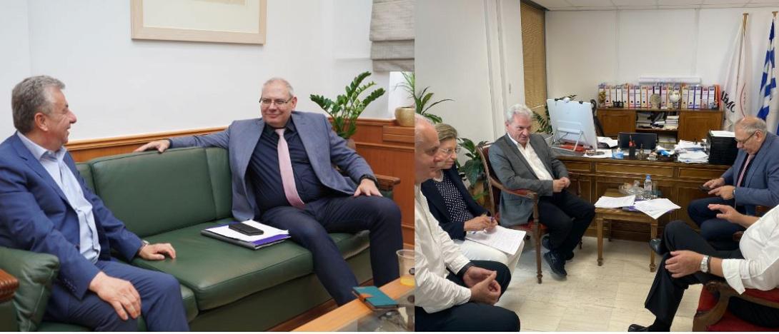 ΣΥΝΑΝΤΗΣΕΙΣ ΠΕΡΙΦΕΡΕΙΑΡΧΗ ΚΑΙ ΔΗΜΑΡΧΟΥ