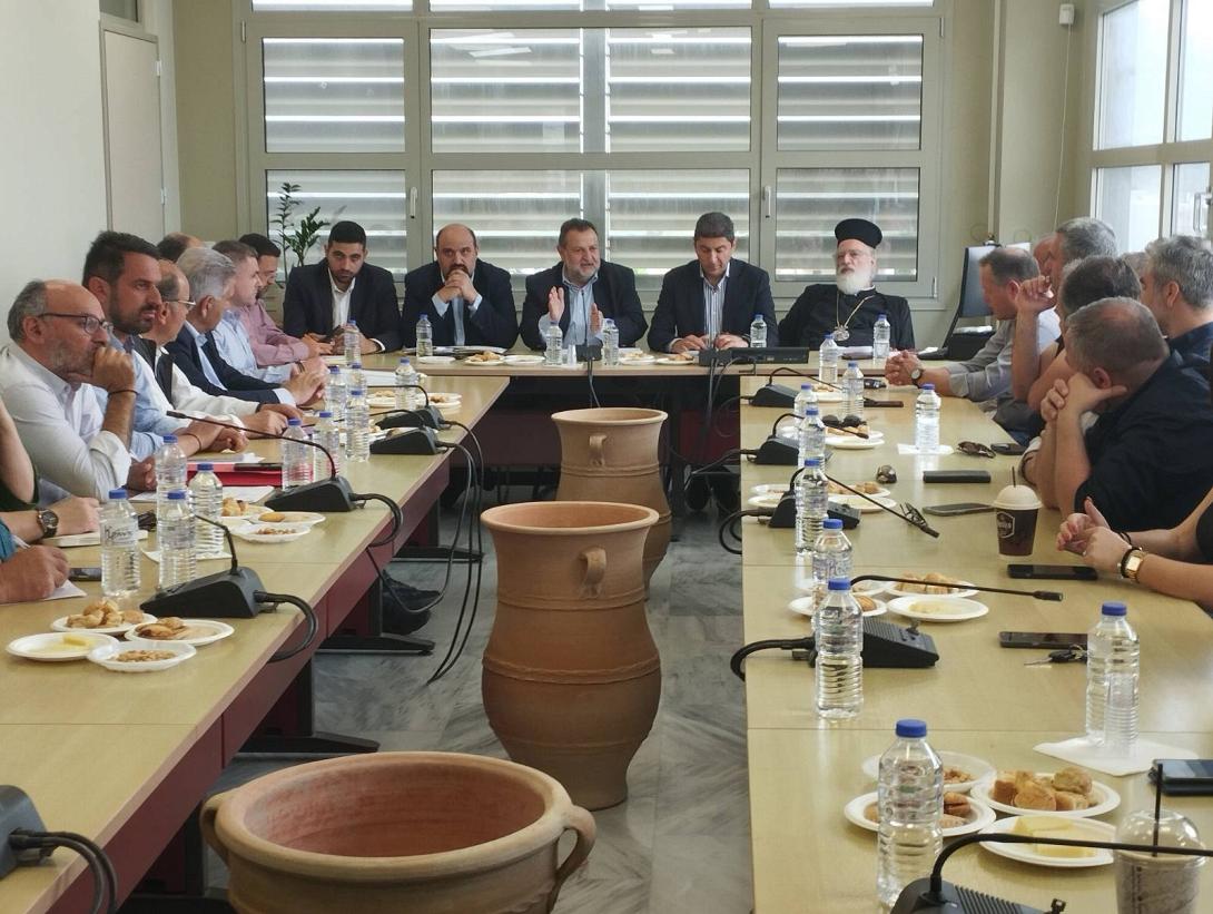 ΣΥΣΚΕΨΗ ΣΤΟ ΔΗΜΟ ΜΙΝΩΑ ΠΕΔΙΑΔΑΣ