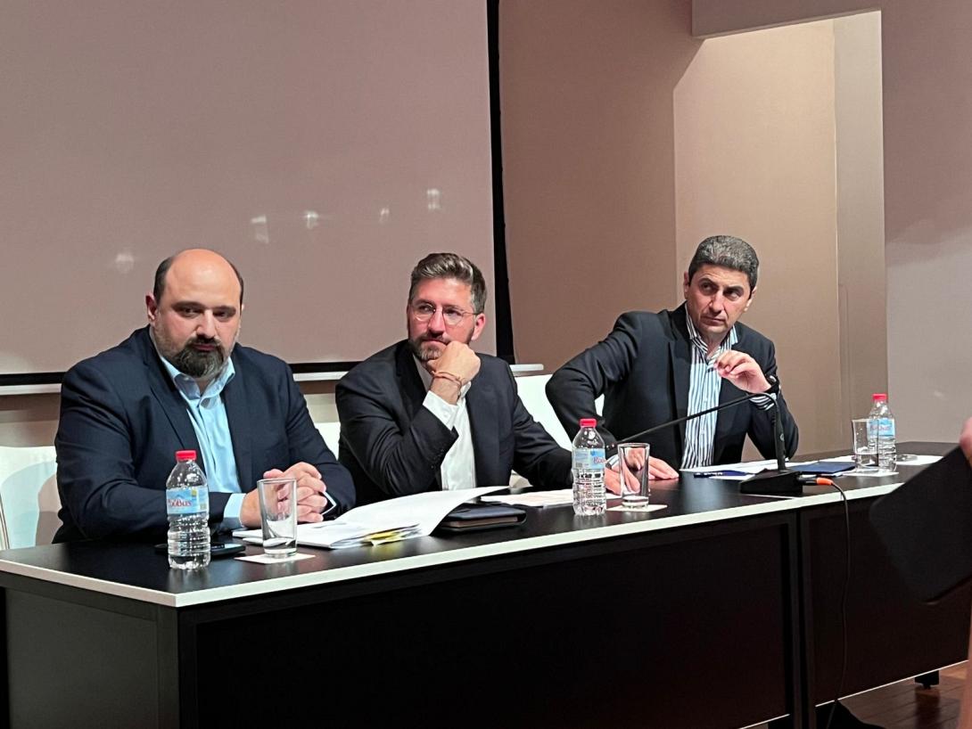 Κοινή ομιλία Αυγενάκη – Τριαντόπουλου στο Δήμο Μαλεβιζίου