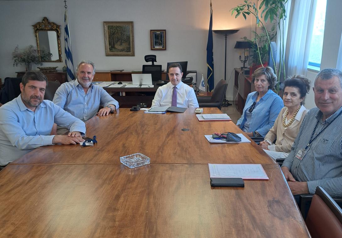 Διευρυμένη συνάντηση με τον Διοικητή της ΥΠΑ για τα θέματα του Αεροδρομίου Σητείας