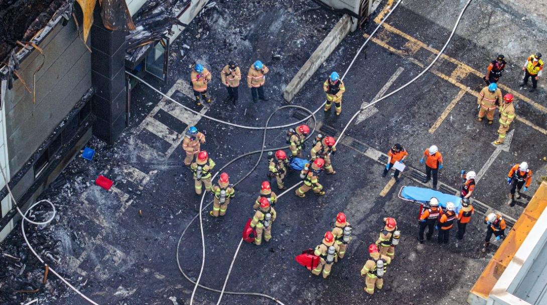 έκρηξη σε εργοστάσιο στη Νότια Κορέα 