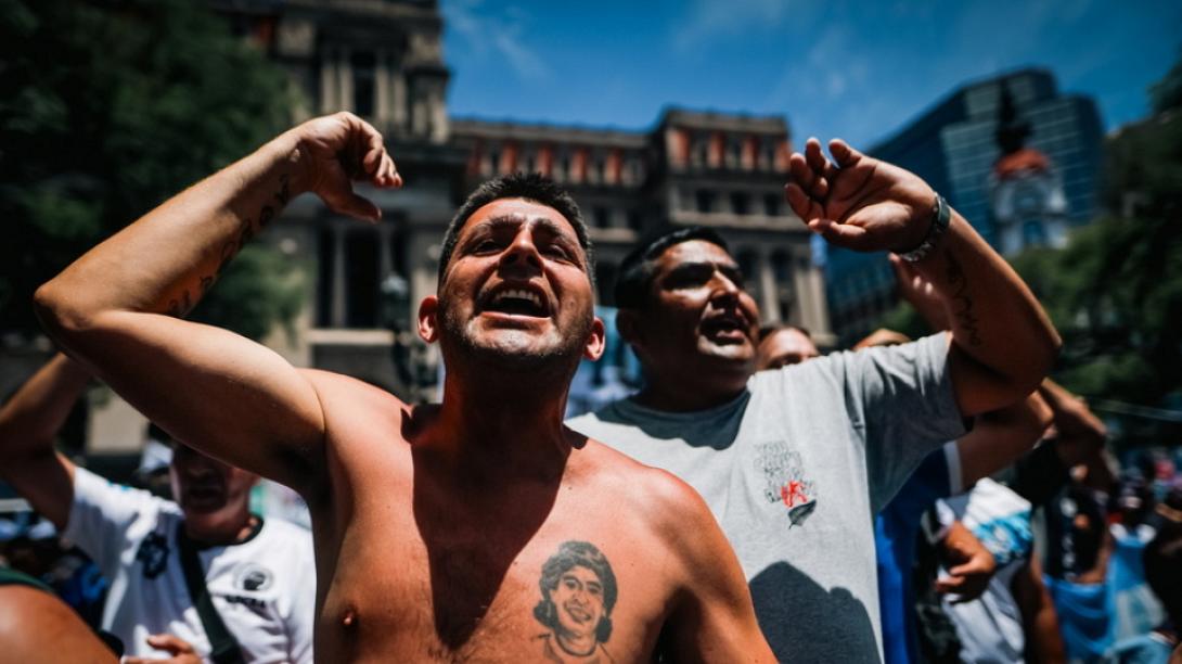 διαδηλωτές - Μπουένος Άιρες 