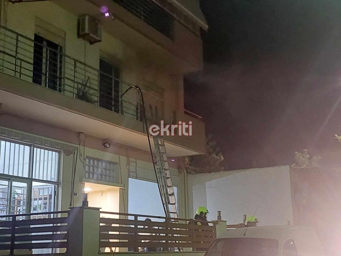 φωτια σε σπίτι στην Θέρισο