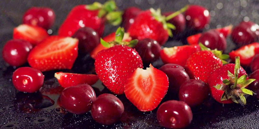 φράουλες - κεράσια