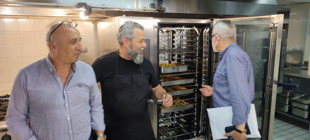 Επίσκεψη Παπαβασιλείου στο Νοσοκομείο Αγίου Νικολάου