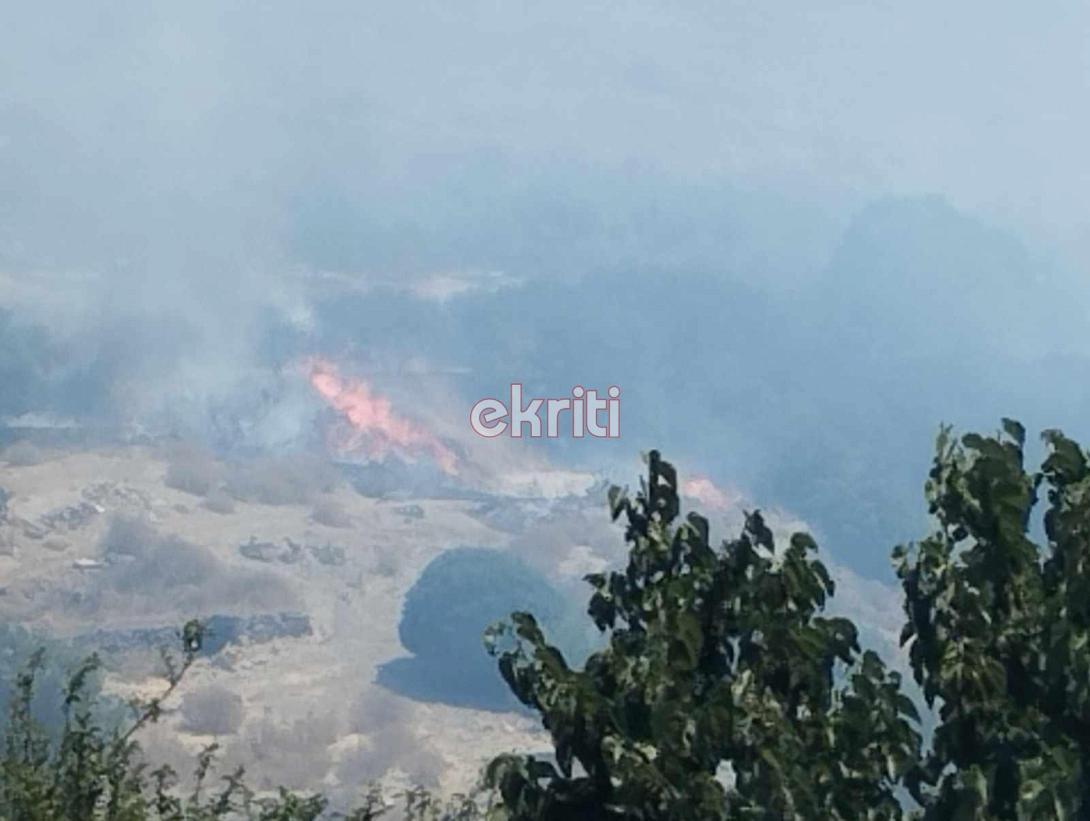 φωτιά στα Χανιά 
