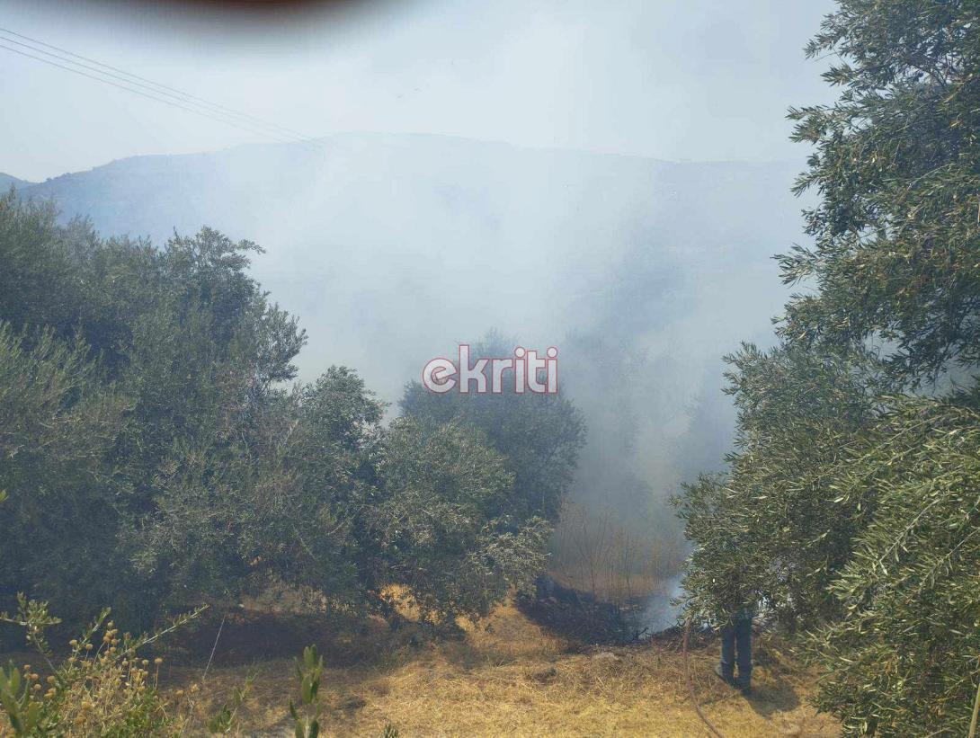 φωτιά στα Χανιά 