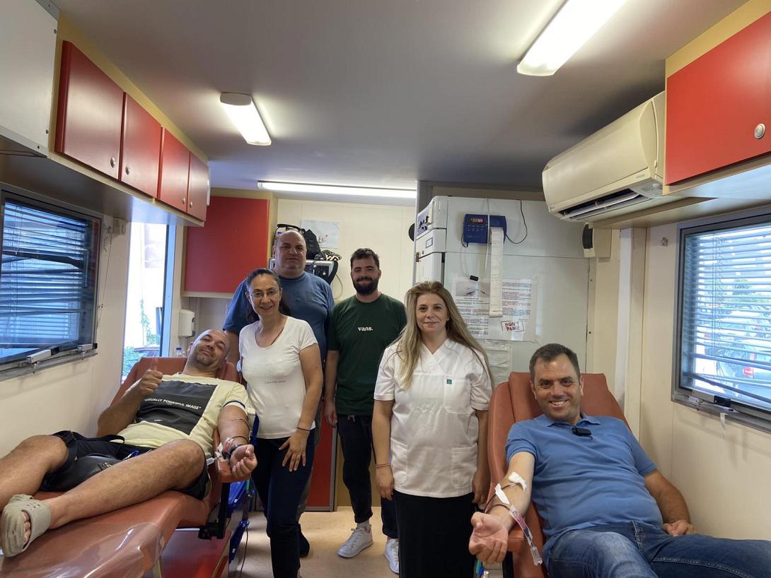 αιμοδοσία - αστυνομικοί 