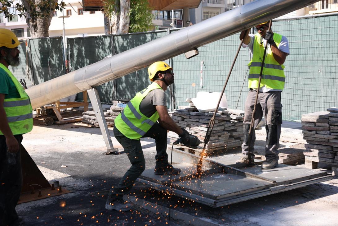 εργασίες - πλατεία ελευθερίας 