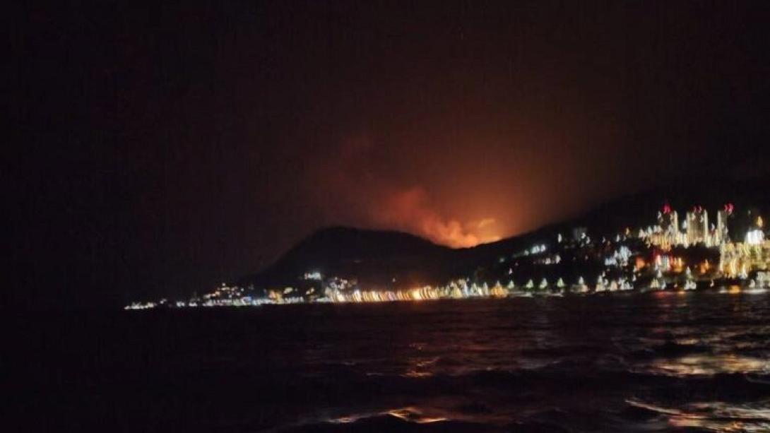 Κριμαία αγωγός φωτιά