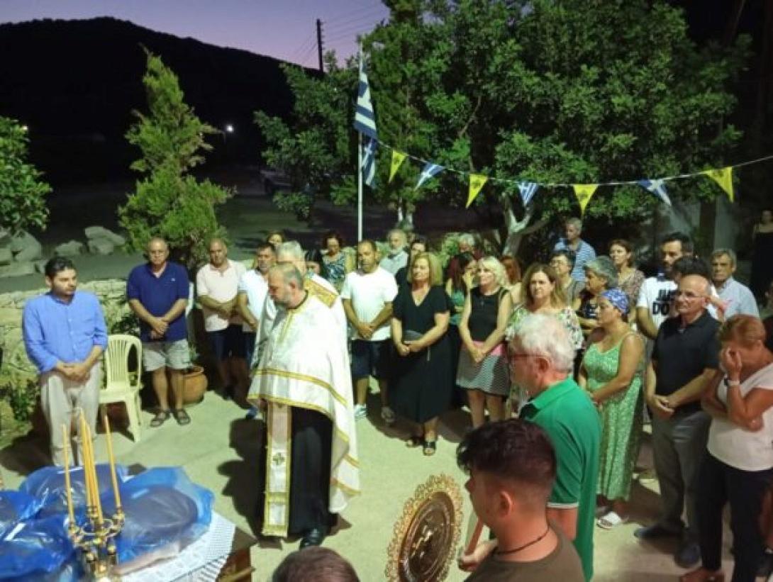 καστρι βιαννου - εσπερινος Αγιου Μυρωνος