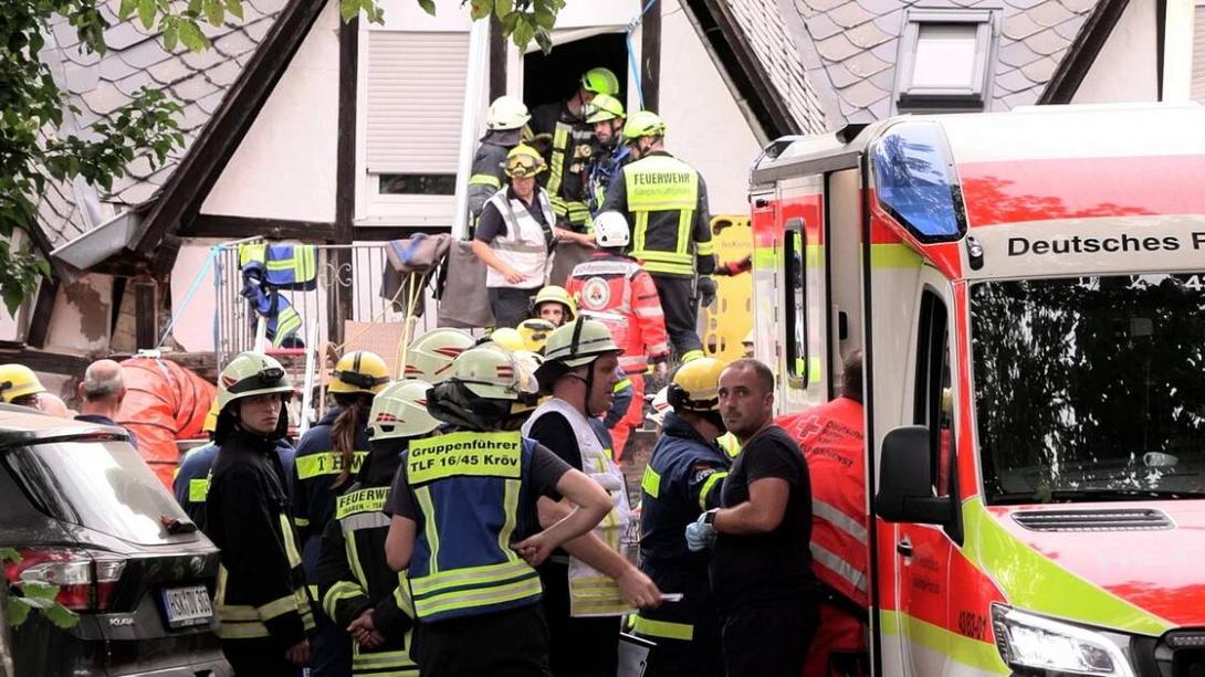 Κατάρρευση ξενοδοχείου στη Γερμανία