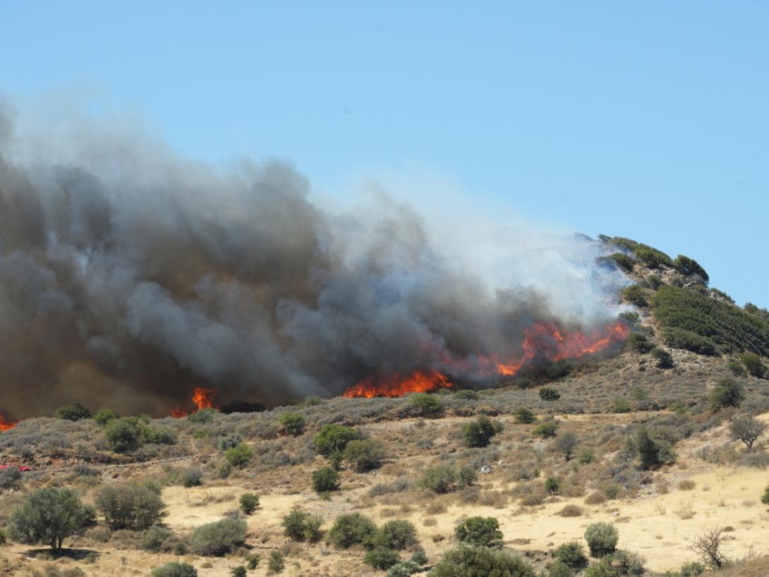 φωτιά στο Ρέθυμνο 