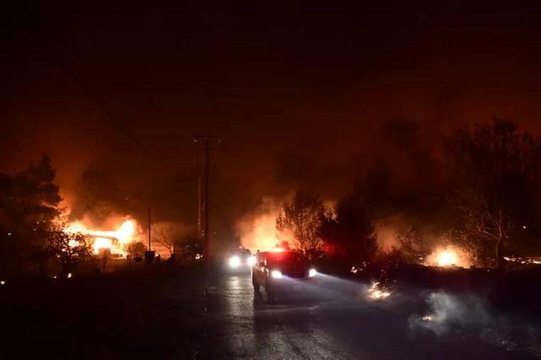 φωτιά στην Αττική 