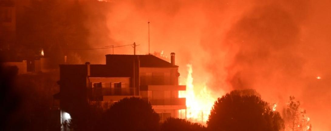 φωτιά στην Αττική 