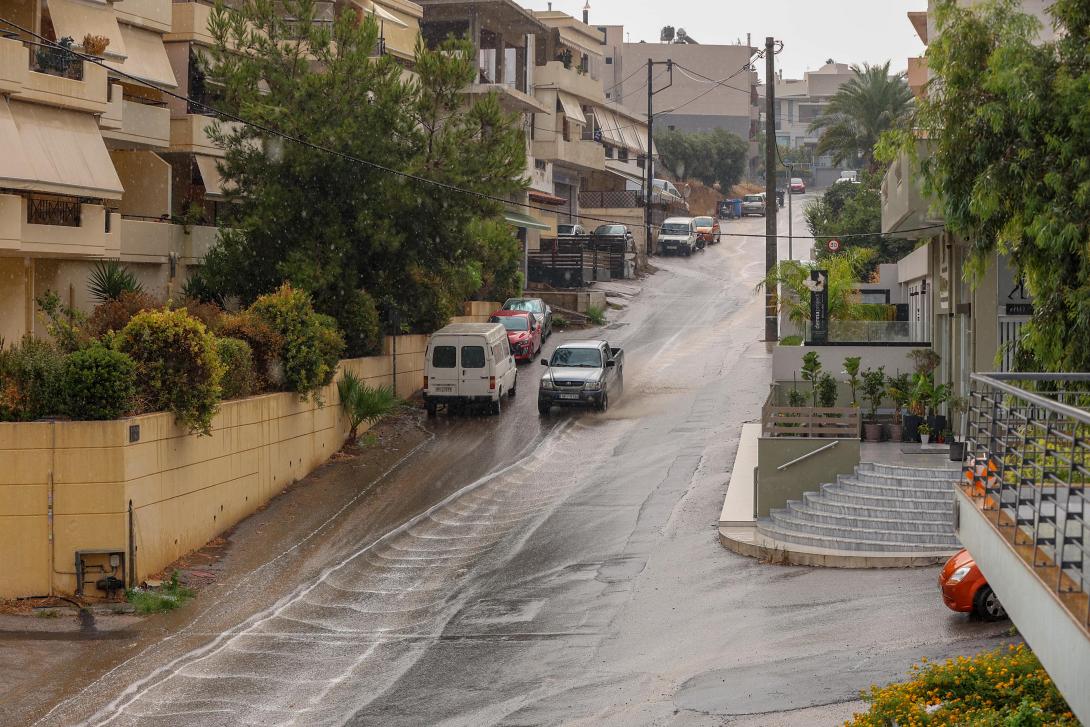 βροχή ηράκλειο 31/8/2024