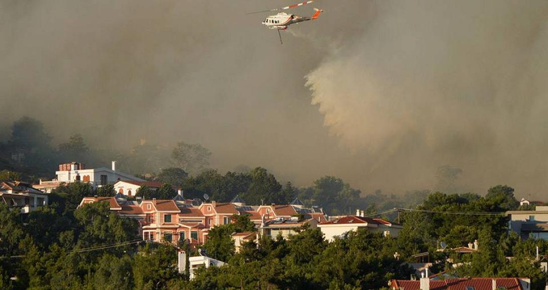 φωτιά στην Αττική 