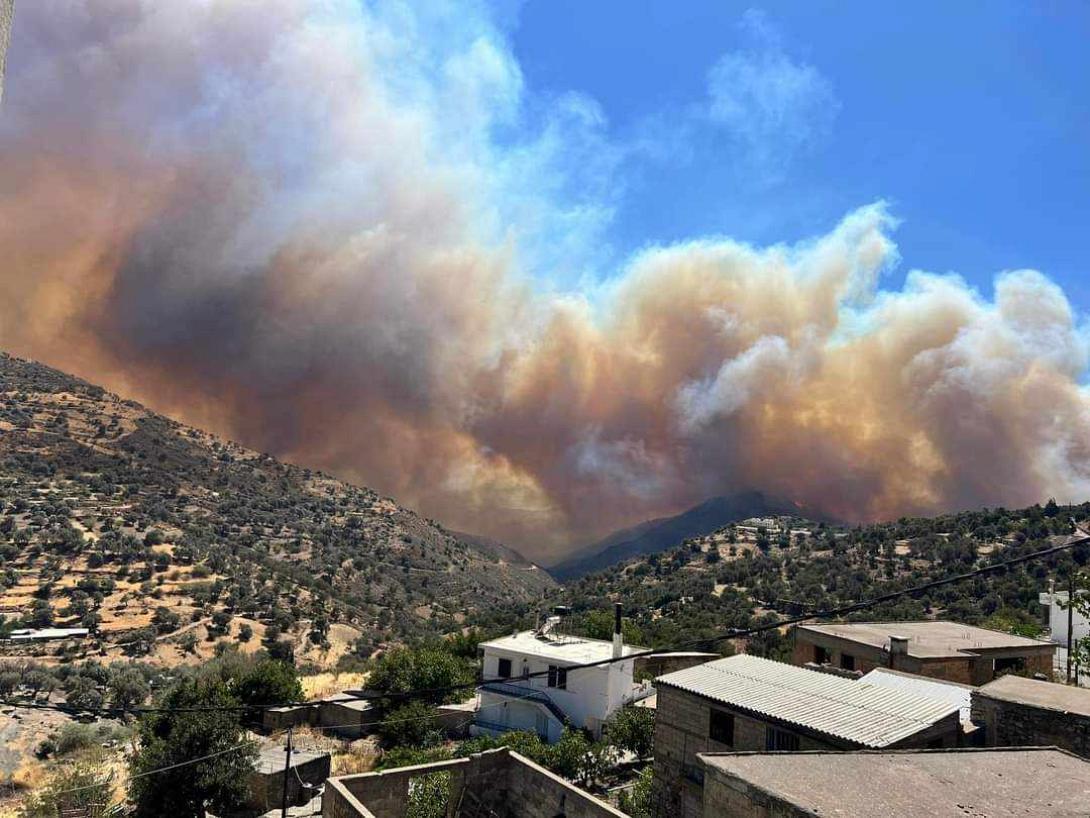 φωτιά ρεθυμνο