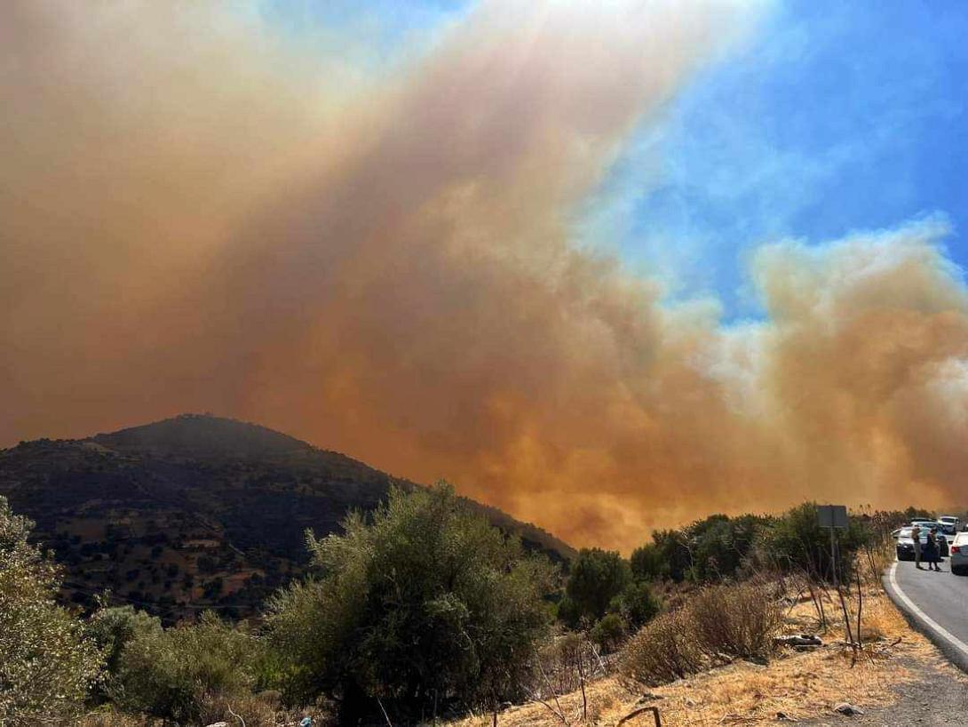 φωτιά ρεθυμνο