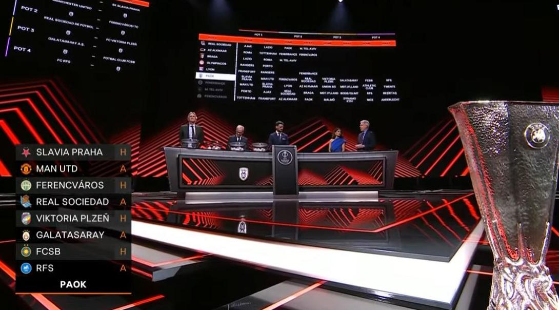 ΚΛΗΡΩΣΗ EUROPA LEAGUE