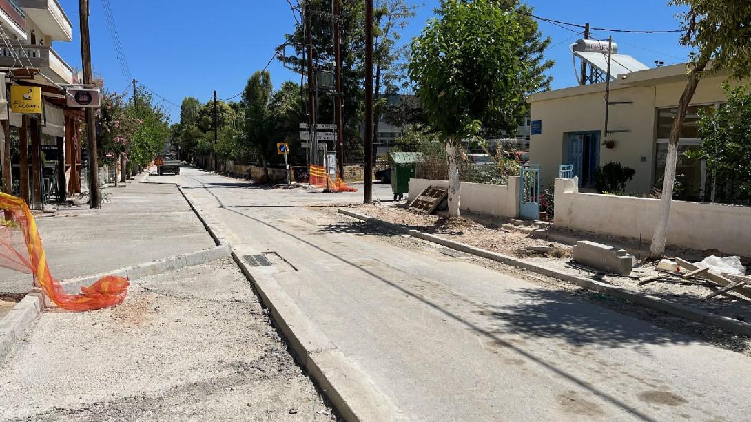 πεζοδρόμια Χανιά