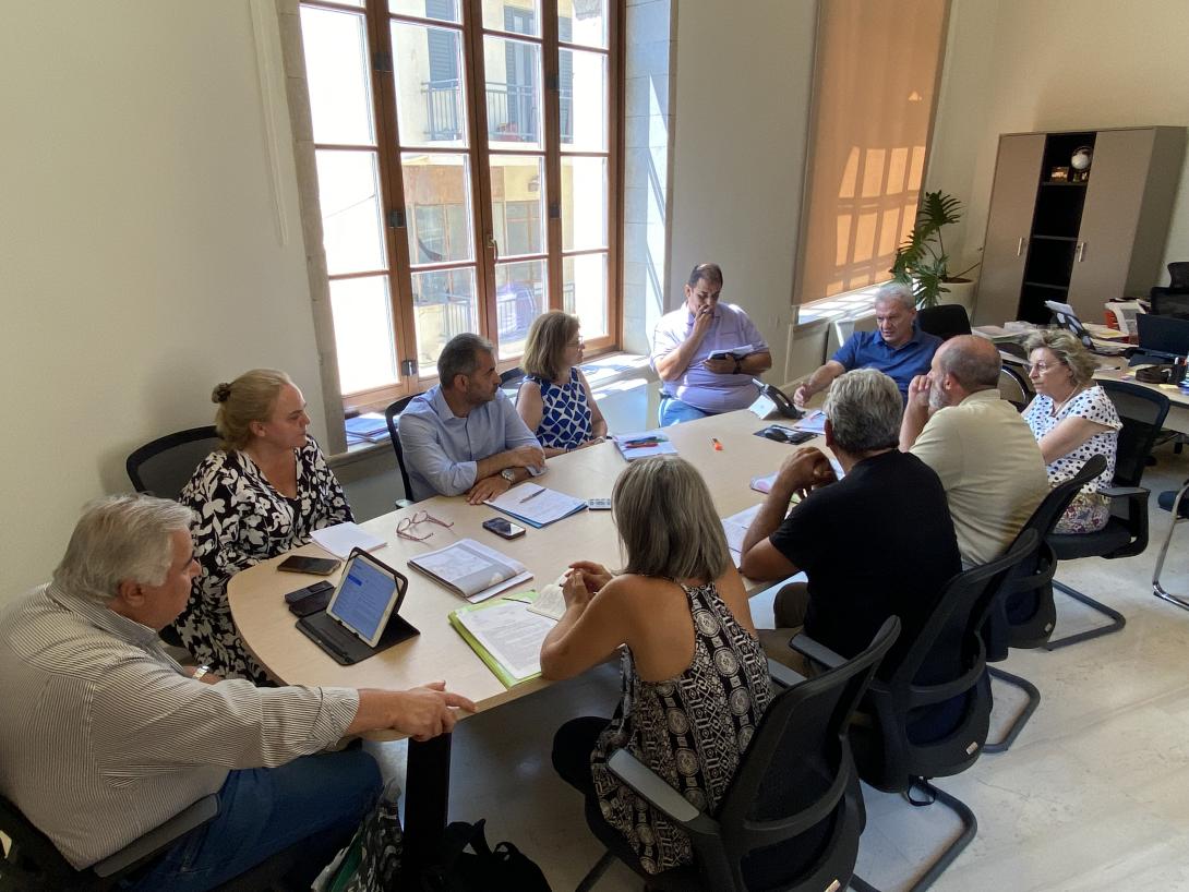 συσκεψη για την αντιπυρική προστασία