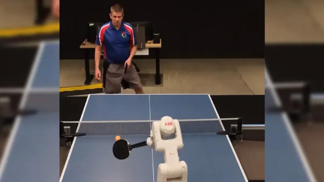 ρομποτ πινγκ πονγκ