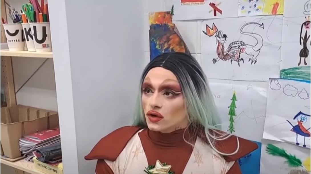 Το dragshow στο Ιδρυμα Κακογιάννης 