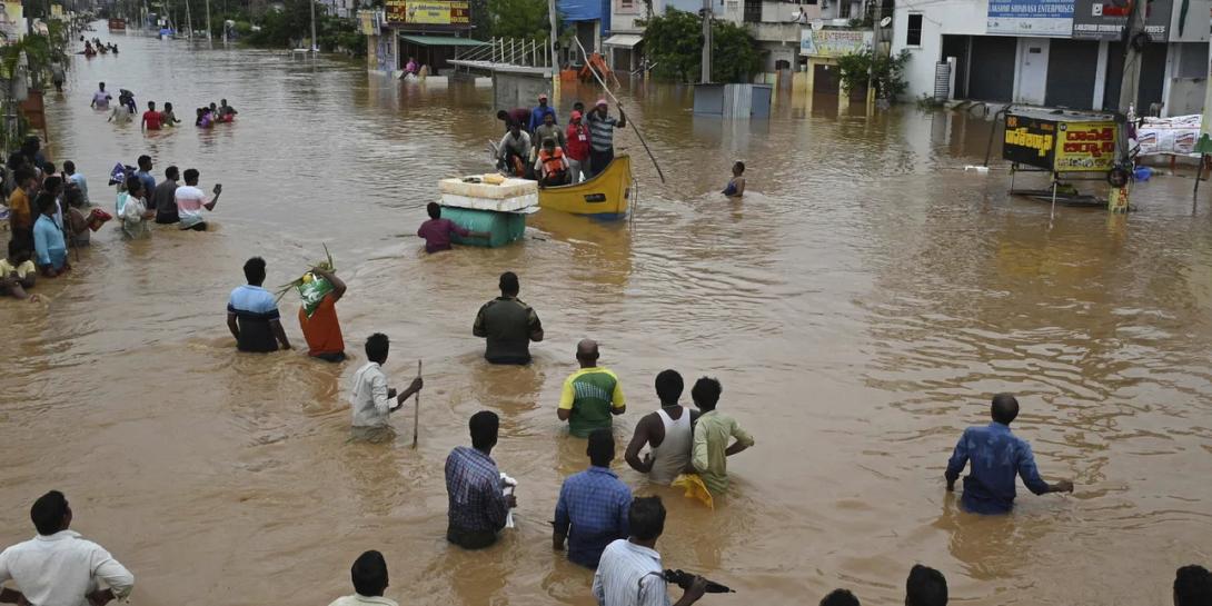 Ινδία πλημμύρες